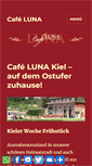 Mobile Screenshot of lunacafe.de